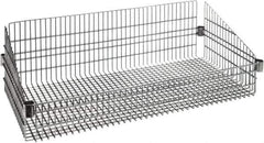 Quantum Storage - Wire Basket Unit - 36" Wide x 18" Deep x 10" High, - Exact Tool & Supply