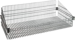 Quantum Storage - Wire Basket Unit - 36" Wide x 24" Deep x 10" High, - Exact Tool & Supply