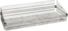Quantum Storage - Wire Basket Unit - 48" Wide x 24" Deep x 10" High, - Exact Tool & Supply