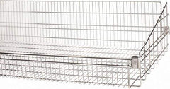 Quantum Storage - Wire Basket Unit - 60" Wide x 24" Deep x 10" High, - Exact Tool & Supply