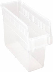 Quantum Storage - 4-3/8" Wide x 11-5/8" Deep x 8" High Hopper Shelf Bin - Exact Tool & Supply