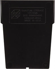 Quantum Storage - 3" Wide x 7" High, Black Bin Divider - Exact Tool & Supply