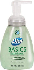 Dial - 7.5 oz Pump Bottle Foam Soap - Light Green, Fresh Fragrance Scent - Exact Tool & Supply