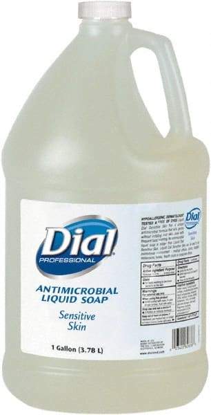 Dial - 1 Gal Bottle Liquid Soap - Clear, Light Floral Scent - Exact Tool & Supply