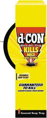 d-CON - Snap Trap for Use on Mice - 6-1/2 Inch Long - Exact Tool & Supply