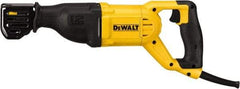 DeWALT - 2,900 Strokes per Minute, 1-1/8 Inch Stroke Length, Electric Reciprocating Saw - 120 Volts, 12 Amps - Exact Tool & Supply