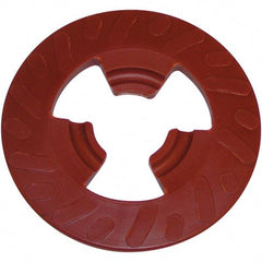 3M - 4" Max Diam, Abrasive Disc Face Plate - 5/8-11 Male - Exact Tool & Supply