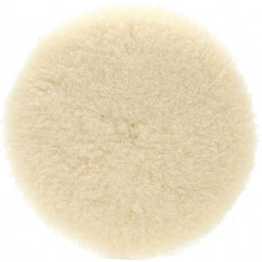 3M - 5-1/4" Diam 100% Wool Buffing & Backing Pad - Exact Tool & Supply