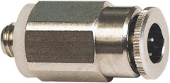 Tool-Flo - 1/8" ID x 1/8" OD, Coolant Fitting for Indexable Clamping Units - Series 9HCP. - Exact Tool & Supply