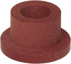 TriStar - 1/2" Inside x 3/4" Outside Diam, Rulon LR Flanged Bearing - 1" Flange Outside Diam, 1/8" Flange Thickness, 1/2" OAL - Exact Tool & Supply