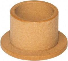 TriStar - 1-1/4" Inside x 1-1/2" Outside Diam, Rulon J Flanged Bearing - 1-3/4" Flange Outside Diam, 1/8" Flange Thickness, 2" OAL - Exact Tool & Supply