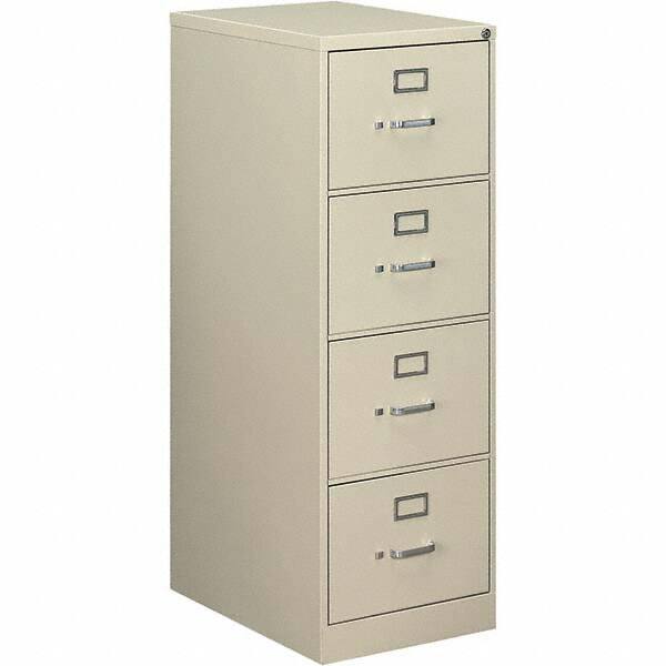 ALERA - File Cabinets & Accessories Type: File Cabinet-Vertical File Number of Drawers: 4 - Exact Tool & Supply