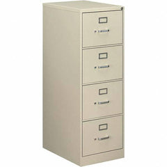 ALERA - File Cabinets & Accessories Type: File Cabinet-Vertical File Number of Drawers: 4 - Exact Tool & Supply