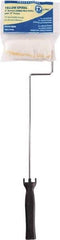 Premier Paint Roller - 19" Long, 3/8" Nap, Mini Roller & Frame Combo - 4" Wide, Plastic Frame, Includes Roller Cover & Frame - Exact Tool & Supply