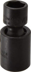 Proto - 3/8" Drive 13mm Standard Universal Impact Socket - 6 Points, 2" OAL - Exact Tool & Supply