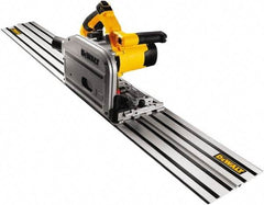 DeWALT - 12 Amps, 6-1/2" Blade Diam, 1,750 to 4,000 RPM, Electric Circular Saw - 120 Volts, 5/8" Arbor Hole, Right Blade - Exact Tool & Supply