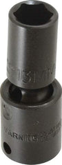 Proto - 3/8" Drive 13mm Deep Universal Impact Socket - 6 Points, 2-19/32" OAL - Exact Tool & Supply