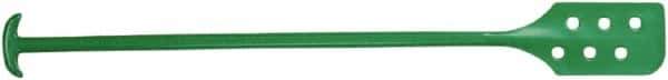 Remco - Green Polypropylene Mixing Paddle with Holes - 52" Overall Length - Exact Tool & Supply