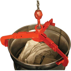 Wesco Industrial Products - 1,000 Lb Load Capacity, 30 & 55 Gal Drum Lifter - 29-1/2" Wide x 5-1/2" High, Steel Wheels - Exact Tool & Supply