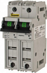 Cooper Bussmann - 125VDC & 600VAC, 2 Pole, Open Fused Cam & Disconnect Switch - 2 Wires - Exact Tool & Supply