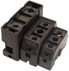 Cooper Bussmann - 1 Pole, 600 VAC/VDC, 30 Amp, DIN Rail Mount Fuse Holder - Compatible with CF, J Class, 0.76 Inch Wide Fuse - Exact Tool & Supply