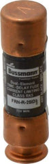 Cooper Bussmann - 125 VDC, 250 VAC, 20 Amp, Time Delay General Purpose Fuse - Fuse Holder Mount, 50.8mm OAL, 20 at DC, 200 (RMS) kA Rating, 14.3mm Diam - Exact Tool & Supply