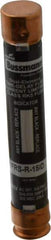 Cooper Bussmann - 300 VDC, 600 VAC, 15 Amp, Time Delay General Purpose Fuse - Fuse Holder Mount, 127mm OAL, 20 at DC, 200 (RMS) kA Rating, 20.6mm Diam - Exact Tool & Supply