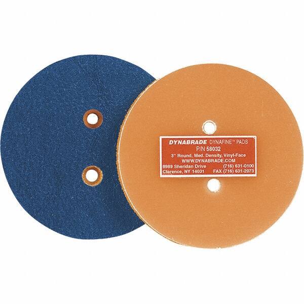 Dynabrade - 2" Diam Disc Backing Nonvacuum Replacement Pad - Medium Density, 12,000 RPM - Exact Tool & Supply