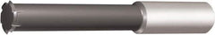 Vargus - 16 to 24 TPI, 1mm to 1.5mm Pitch, Internal Single Profile Thread Mill - 3/8" Noml Diam, 0.307" Cut Diam, 5/16" Shank Diam, 6 Flute, 1.26" Neck Length, 2.52" OAL, TiCN Finish - Exact Tool & Supply