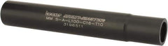 Iscar - Multimaster 16mm 90° Stepped Shank Milling Tip Insert Holder & Shank - 0.598" Neck Diam, T10 Neck Thread, 100mm OAL, Steel MM S-A Tool Holder - Exact Tool & Supply
