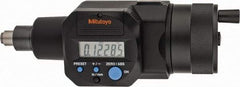Mitutoyo - 0 to 50.8mm Range, 11mm Spindle Diameter, Flat Spindle Electronic Micrometer Head - 0.00005" Resolution, 0.00015" Accuracy, Data Output - Exact Tool & Supply