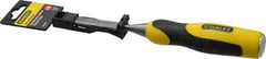 Stanley - 9" OAL x 1/2" Blade Width Wood Chisel - 1/2" Tip, Polypropylene Handle - Exact Tool & Supply