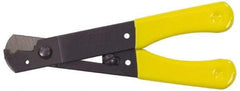 Stanley - 26 to 10 AWG Capacity Wire Stripper - 5-1/8" OAL, Vinyl Coated Handle - Exact Tool & Supply