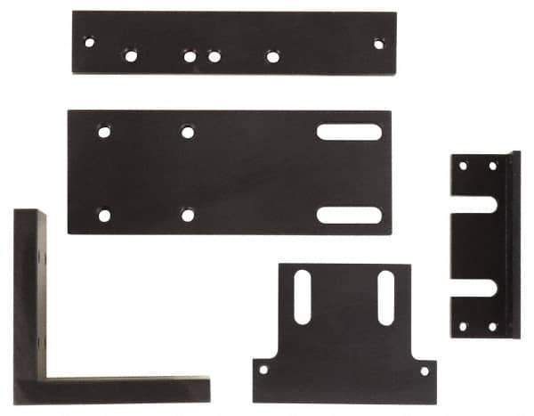 Newall - DRO Bracket Kit - Universal Mounting, Horizontal or Vertical Mounting Orientation, Use with NMS300 DRO, NMS800 DRO, Spherosyn/Microsyn Encoder - Exact Tool & Supply