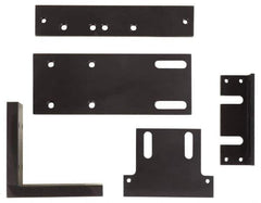 Newall - DRO Bracket Kit - Universal Mounting, Horizontal or Vertical Mounting Orientation, Use with NMS300 DRO, NMS800 DRO, Spherosyn/Microsyn Encoder - Exact Tool & Supply