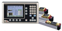 Fagor - 2 Axis, 8" X-Axis Travel, 52" Z-Axis Travel, Turning DRO System - 0.0002", 0.0005", 0.001" Resolution, 10µm Accuracy, LCD Color Display - Exact Tool & Supply