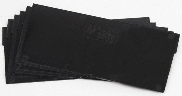 Quantum Storage - 11.1" Wide x 4-1/2" High, Black Bin Divider - Use with Quantum Storage Systems - QSB209, 210, 216 - Exact Tool & Supply