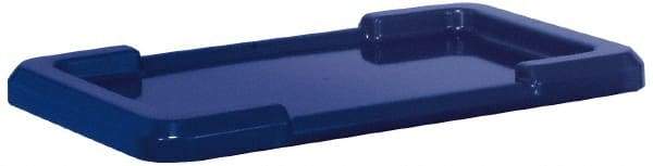 Quantum Storage - 25.8" Long x 16.3" Wide x 1.5" High Blue Lid - For Use with Quantum Storage Systems - TUB2516-8 - Exact Tool & Supply