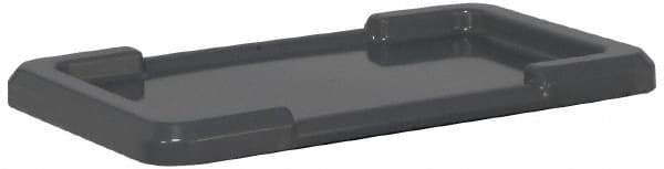 Quantum Storage - 25.8" Long x 16.3" Wide x 1.5" High Gray Lid - For Use with Quantum Storage Systems - TUB2516-8 - Exact Tool & Supply