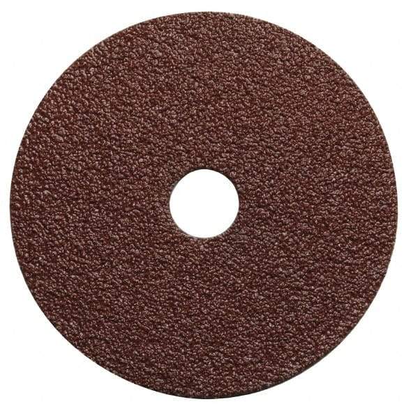 Value Collection - 7" Diam 7/8" Hole 36 Grit Fiber Disc - Very Coarse Grade, Ceramic, 10,000 Max RPM - Exact Tool & Supply