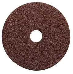 Value Collection - 7" Diam 7/8" Hole 36 Grit Fiber Disc - Very Coarse Grade, Ceramic, 10,000 Max RPM - Exact Tool & Supply