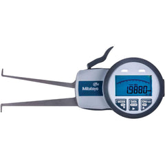 Mitutoyo - Electronic Caliper Gages; Type: Internal ; Minimum Measurement (Inch): 1.1800 ; Minimum Measurement (mm): 30.00 ; Minimum Measurement (Decimal Inch): 1.1800 ; Maximum Measurement (Inch): 1.9700 ; Maximum Measurement (Decimal Inch): 1.9700 - Exact Tool & Supply