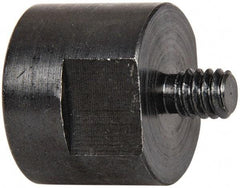 Made in USA - 7/16" Max Diam, Abrasive Disc Adapter - 7/16-20 Female, 20,000 RPM - Exact Tool & Supply