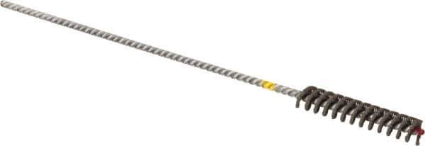Brush Research Mfg. - 0.316" to 0.354" Bore Diam, Diamond Flexible Hone - Extra Fine, 8" OAL - Exact Tool & Supply