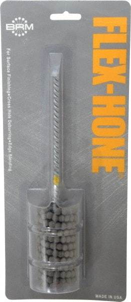 Brush Research Mfg. - 1-1/4" to 1-3/8" Bore Diam, Diamond Flexible Hone - Extra Fine, 8" OAL - Exact Tool & Supply