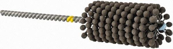 Brush Research Mfg. - 1-1/4" to 1-3/8" Bore Diam, Diamond Flexible Hone - Extra Fine, 8" OAL - Exact Tool & Supply