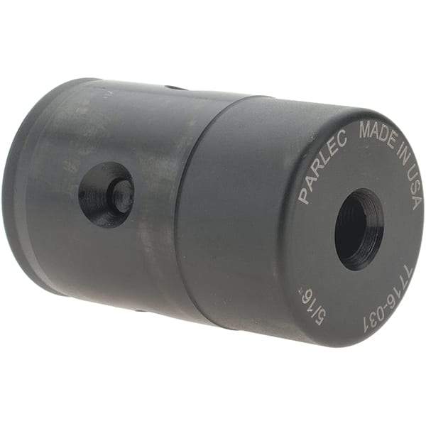 Parlec - 0.318" Tap Shank Diam, 0.238" Tap Square Size, 5/16" Tap, - 0.7" Projection, 1-1/4" Shank OD, Series Numertap 770 - Exact Tool & Supply