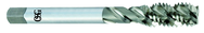 8-32 Dia. - H3 - 3 FL - Bright - HSS - Bottoming Spiral Flute Extension Taps - Exact Tool & Supply