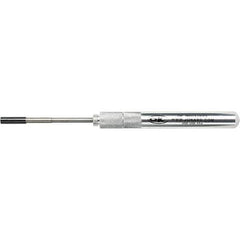OK Industries - 24 Wrapping and 26 Unwrapping, 20 Unwrapping and 22 Wrapping AWG, Aluminum, Hand Turning Wire Wrapping and Unwrapping Tool - Noninsulated, 0.807 Inch Deep - Exact Tool & Supply