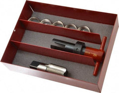 Recoil - 5 Inserts, 1 - 11-1/2, 1 - 11-1/2 NPT, Thread Repair Kit - 0.661" Insert Length - Exact Tool & Supply